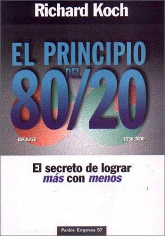 El principio del 80/20 cover