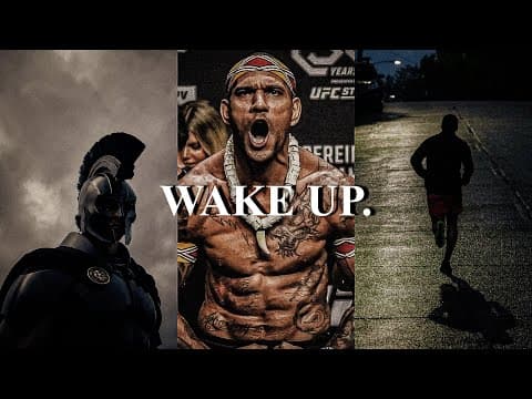 YOU MUST WAKE UP AND GET IT DONE - Motivational Speech