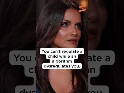 You can't regulate a child while an algorithm dysregulates you