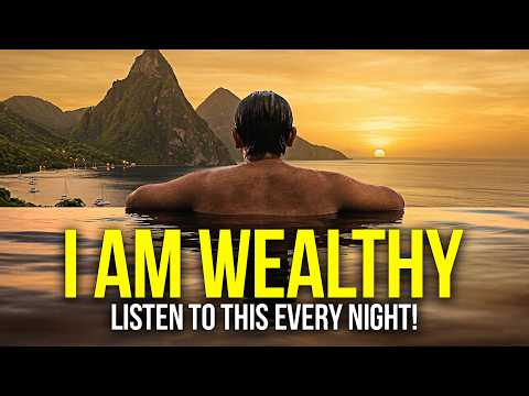 528 Hz 🎧 "I AM" Affirmations For Wealth, Health, Prosperity & Abundance - Listen Every Night