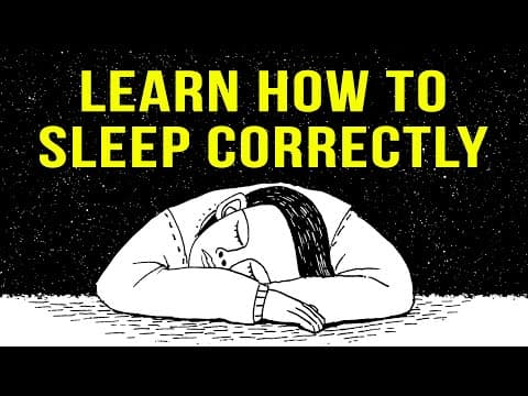 Dr. Matthew Walker – Learn How to Sleep Correctly