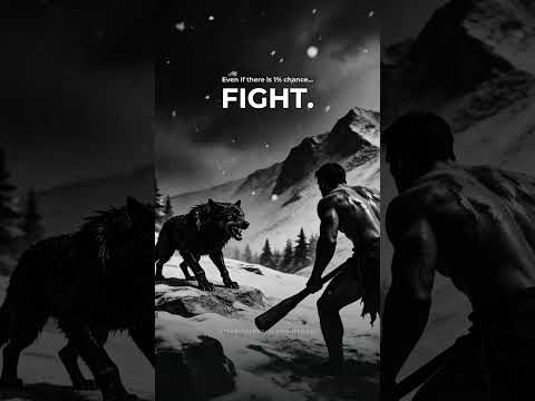 Even if there is a 1% chance… FIGHT for your dreams.