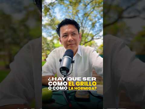 ¿Hay que ser como el grillo o como la hormiga?