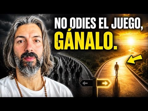 todo lo que deseas viene cuando te vuelves más astuto que el juego de la realidad