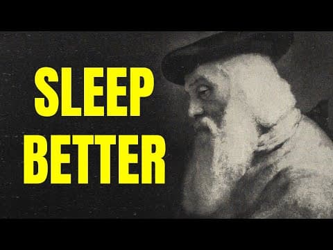 2 Things You Can Do Right Now To Sleep Better – Dr. Matthew Walker