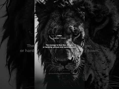 The courage to face your fears