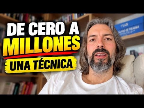 UNA técnica de manifestación que me llevó de quebrado a ganar millones