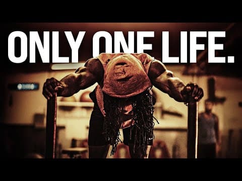 ONE LIFE. ONE CHANCE. - The Powerful Motivational Speech Video | Trent Shelton