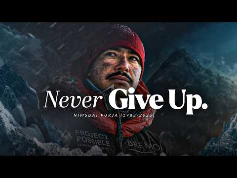 GIVING UP IS NOT IN THE BLOOD | Best Motivational Speech | Nirmal Purja Tribute