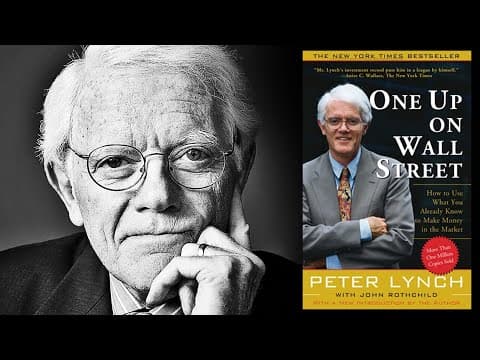 One Up On Wall Street by Peter Lynch – Best Book Summary
