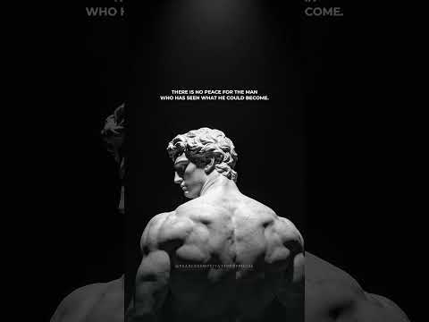 There is no peace for the man who has seen who he could become #epictetus #stoicism #wisdom