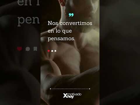 Nos convertimos en lo que pensamos... #shorts #subscribe #motivadoxhoy