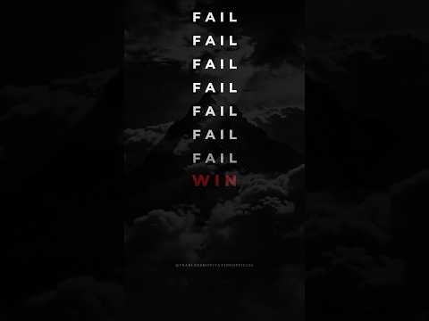 In the end…  I WILL WIN.