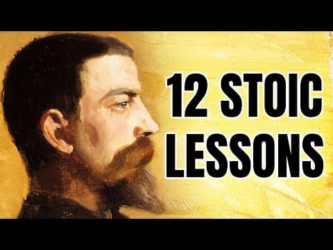 12 Stoic Lessons That Will Immediately Change Your Life – Ryan Holiday