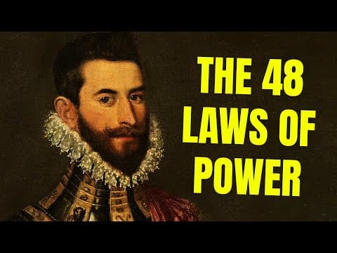 The 48 Laws of Power by Robert Greene (Best Book Summary)