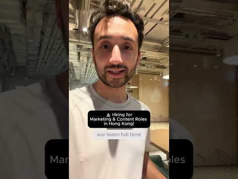 I'm hiring! Join my team in Hong Kong