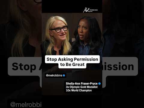 Stop Asking Permission to Be Great | Mel Robbins #shorts